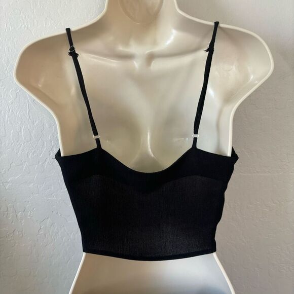 Good Luck Gem tie front crop tank size S - Picture 5 of 8